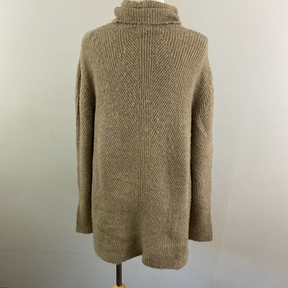 NWT SWEET ROMEO Tan Turtle Neck‎ Sweater (M) - Picture 5 of 7